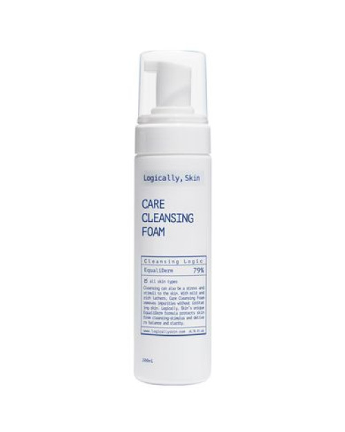 М’яка очищувальна пінка для вмивання Logically, Skin Care Cleansing Foam 200 мл