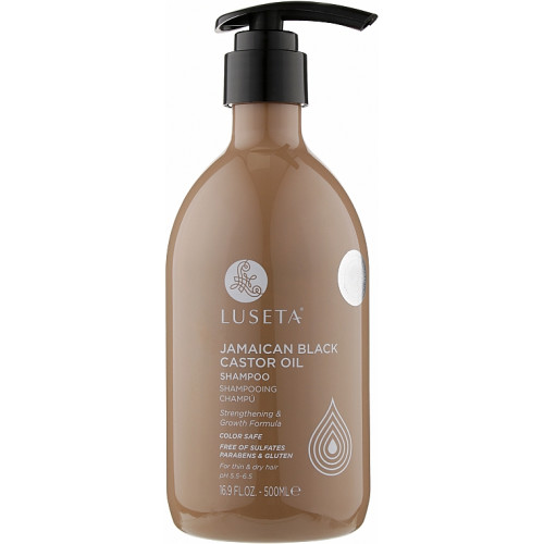 Шампунь проти випадання волосся Luseta Jamaican Black Castor Oil Shampoo 500 мл