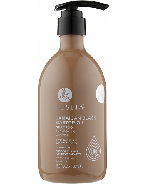 Шампунь проти випадання волосся Luseta Jamaican Black Castor Oil Shampoo 500 мл