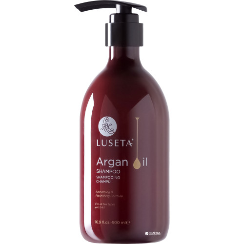 Шампунь для волосся з аргановою олією Luseta Argan Oil Shampoo 500 ml