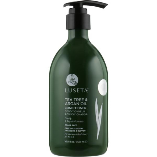 Кондиціонер для волосся з чайним деревом і аргановою олією Luseta Tea Tree & Argan Oil Conditioner 500 ml