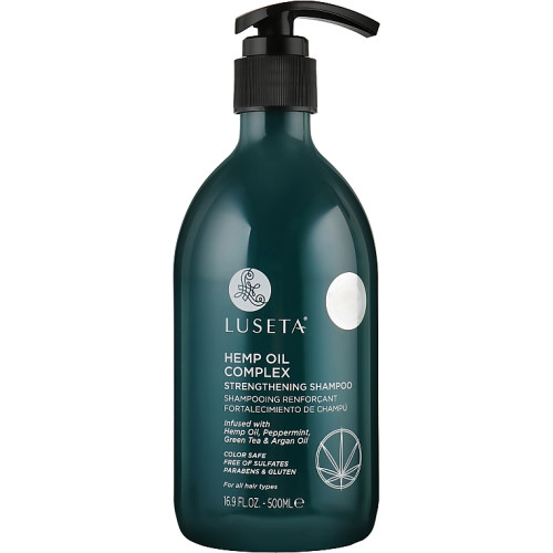 Шампунь для росту волосся Luseta Hemp Oil Complex Shampoo 500 ml