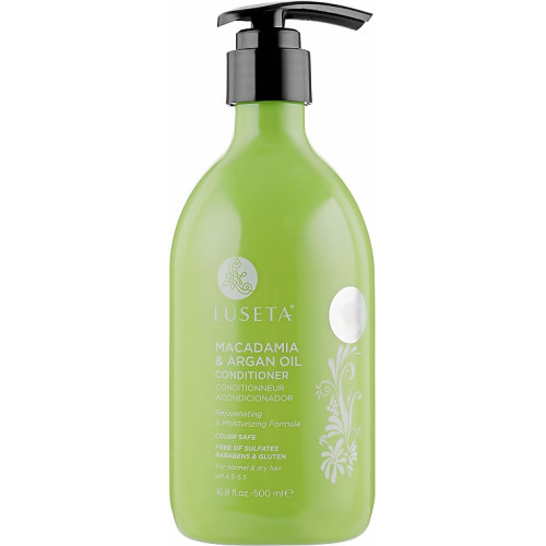 Кондиціонер для відновлення волосся Luseta Macadamia & Argan Oil Conditioner 500 ml