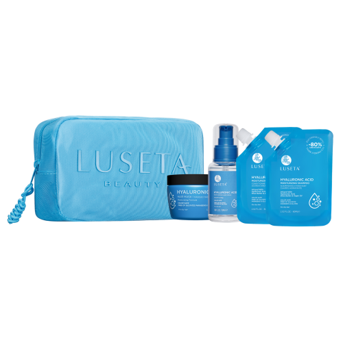 Зволожуючий набір для волосся Luseta Beauty Hyaluronic Acid Jet-Set Hair Moisturizing Kit