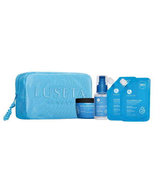 Зволожуючий набір для волосся Luseta Beauty Hyaluronic Acid Jet-Set Hair Moisturizing Kit
