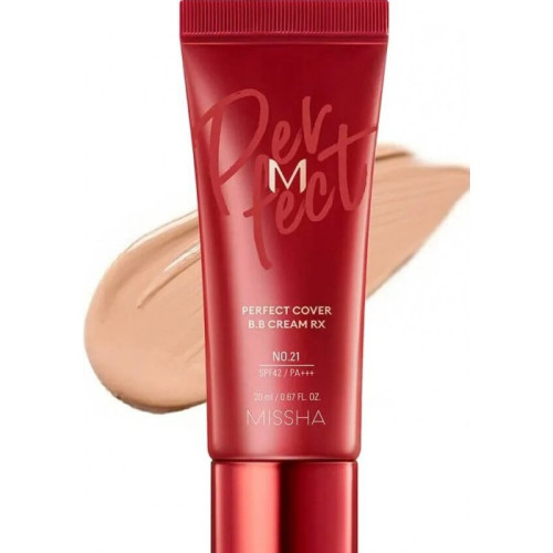 ВВ-крем Missha M Perfect Cover BB Cream RX SPF42/PA+++ №21 20мл.