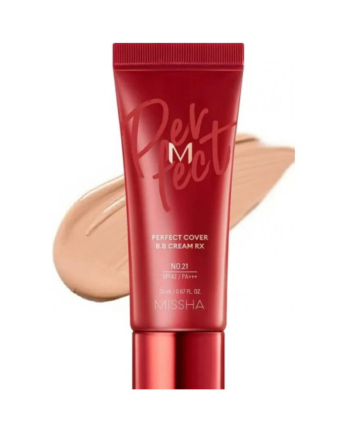 ВВ-крем Missha M Perfect Cover BB Cream RX SPF42/PA+++ №21 20мл.
