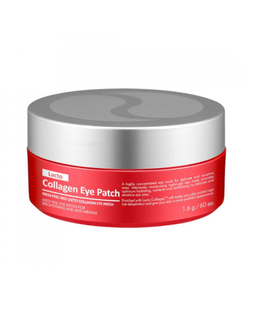 Антивікові патчі для очей з колагеном Medi Peel Red Lacto Collagen Eye Patch 60 шт