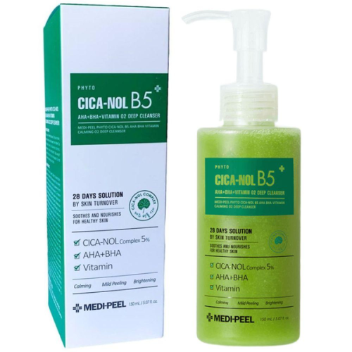Зміцнююча киснева пінка для вмивання та очищення пор MEDI PEEL PITOSCYCANOL B5 AHA BHA VITAMIN CAMING O2 DEEP CLEANSER 150мл