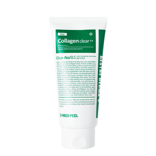 Заспокійлива очищувальна пінка Medi-Peel Green Cica Collagen Clear