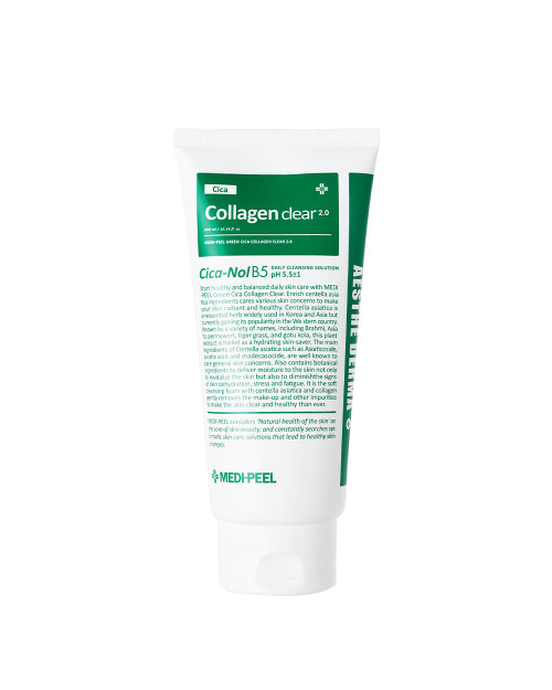 Заспокійлива очищувальна пінка Medi-Peel Green Cica Collagen Clear