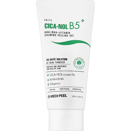 Заспокійливий пілінг-скатка для обличчя Medi-Peel Phyto Cica Nol B5 AHA BHA Vitamin Calming Peeling Gel 120 мл