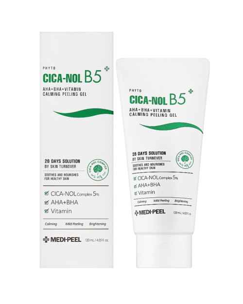 Пілінг-скатка для обличчя з кислотами Medi Peel Phyto Cica-Nol B5 Calming Peeling Gel 120 мл