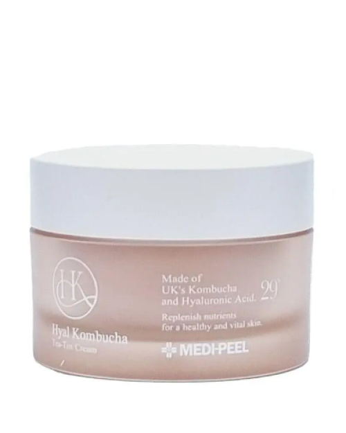 Крем для обличчя з екстрактом чайного гриба Medi Peel Hyal Kombucha Tea-Tox Cream, 50 мл
