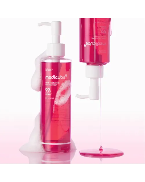 Зволожувальний гель для вмивання з полінуклеотидами Medicube PDRN Hydrating Gel Cleanser  200 мл 