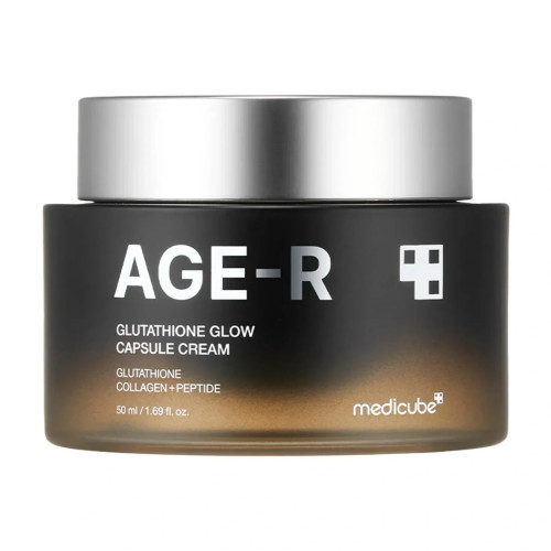 Зволожувальний гель-крем з капсулами глутатіону Medicube AGE-R Glutathione Glow Capsule Cream 50g