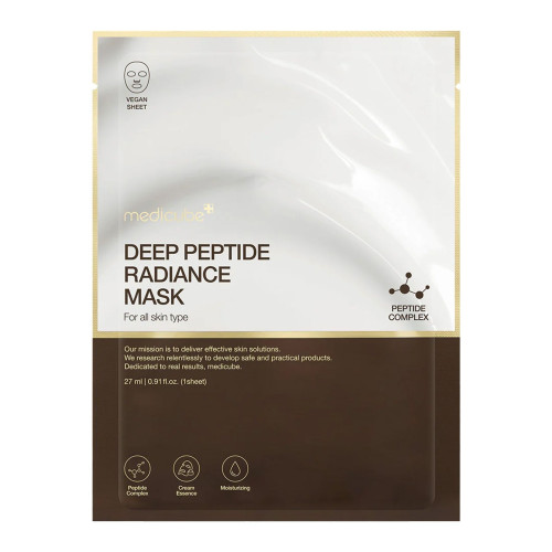 Регенеруюча кремова маска з пептидами Medicube Deep Peptide Radiance Mask 27 ml