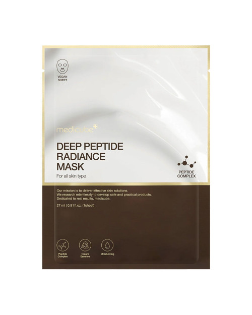 Регенеруюча кремова маска з пептидами Medicube Deep Peptide Radiance Mask 27 ml