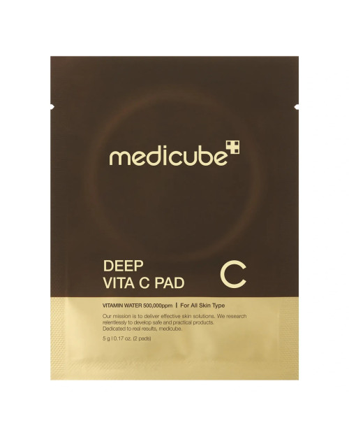 Освітлювальні відновлювальні пади з вітаміном C Medicube Deep Vita C Pad C2шт