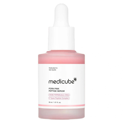 Відновлювальна сироватка з полінуклеотидами та пептидами Medicube PDRN Pink Peptide Serum 30 мл