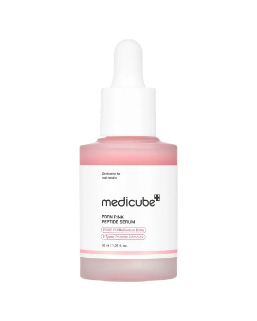 Відновлювальна сироватка з полінуклеотидами та пептидами Medicube PDRN Pink Peptide Serum 30 мл