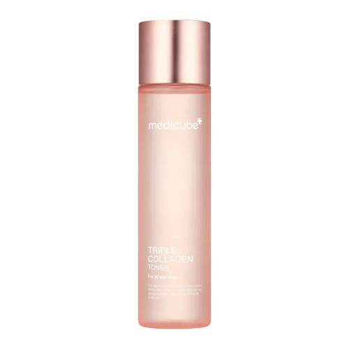 Зволожувальний тонер з колагеном та гіалуроновою кислотою Medicube Triple Collagen Toner