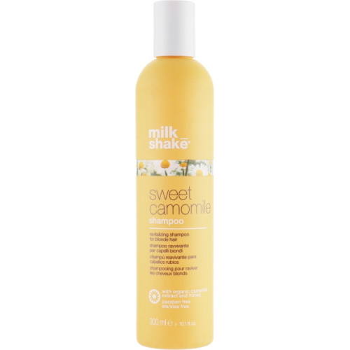 Шампунь для тонкого світлого волосся з екстрактом ромашки Milk_Shake Sweet Camomile Shampoo 300 мл