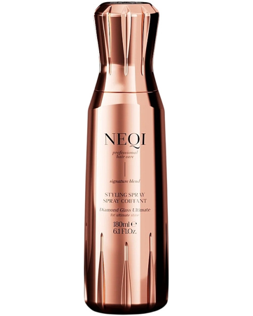 Спрей для блиску та глибокого зволоження з термозахистом NEQI Diamond Glass Ultimate Styling Spray 180ml