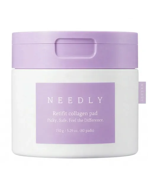 Тонер-педи з колагеном для зволоження та пружності Needly Retifit Collagen Pad