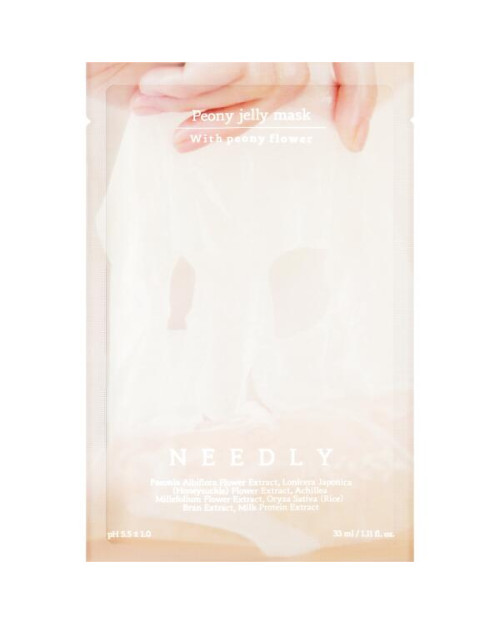 Освітлююча тканинна маска для обличчя Needly Peony Jelly Mask 25 мл