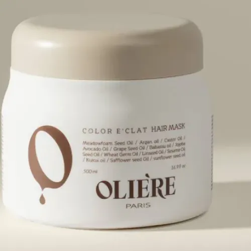 Маска для збереження кольору фарбованого волосся Color E'Clat OLIE'RE PARIS 500 мл