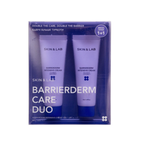Набір бар’єрних кремів SKIN&LAB Barrierderm Care Duo Set, 50+50 ml