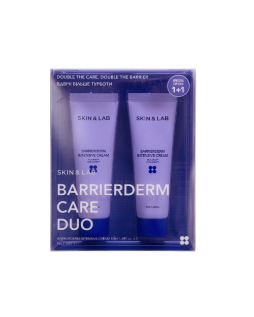 Набір бар’єрних кремів SKIN&LAB Barrierderm Care Duo Set, 50+50 ml