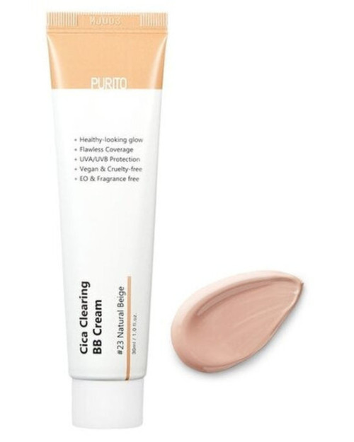 ВВ-крем з екстрактом центелли Purito Cica Clearing BB cream 23тон
