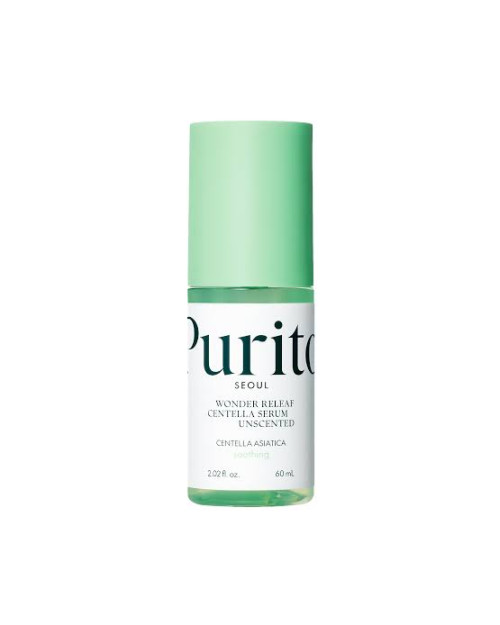 Заспокійлива сироватка з центелою без ефірних олій Purito Seoul Wonder Releaf Centella Serum Unscented 60 мл