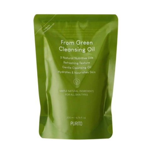 Гідрофільне очищуюче масло Purito From Green Cleansing Oil Рефіл 200 мл