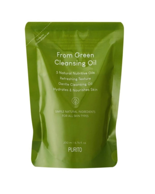 Гідрофільне очищуюче масло Purito From Green Cleansing Oil Рефіл 200 мл