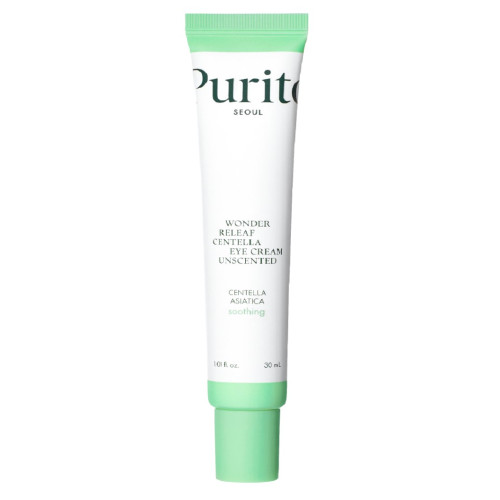 Крем для повік з центелою та пептидами без ефірних олій Purito Seoul Wonder Releaf Centella Eye Cream Unscented 30 мл