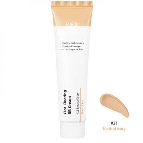 ВВ-крем з екстрактом центелли Purito Cica Clearing BB cream 13тон