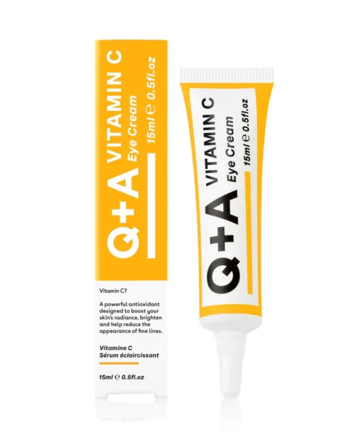 Крем для зони навколо очей Q+A Vitamin C Eye Cream 15 мл