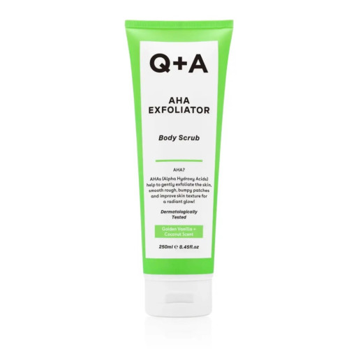 Скраб для тіла з AHA-кислотами Q+A AHA Exfoliator Body Scrub 250ml