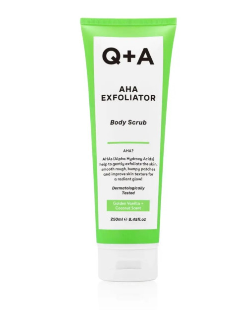 Скраб для тіла з AHA-кислотами Q+A AHA Exfoliator Body Scrub 250ml