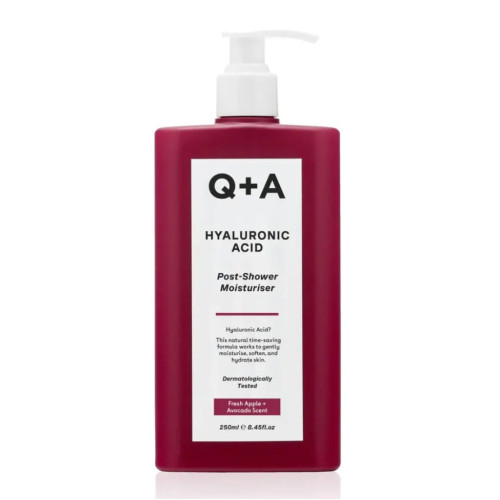 Засіб для інтенсивного зволоження вологої шкіри Q+A Hyaluronic Acid Post-Shower Moisturiser 250ml