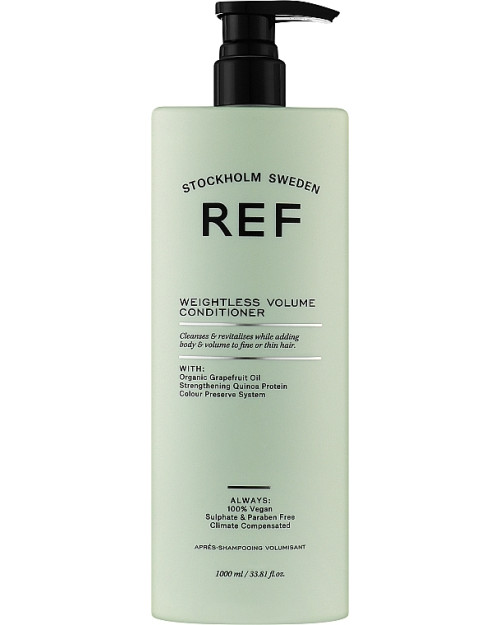 Кондиціонер для об'єму волосся, рН 3.5 REF Weightless Volume Conditioner 1000 мл