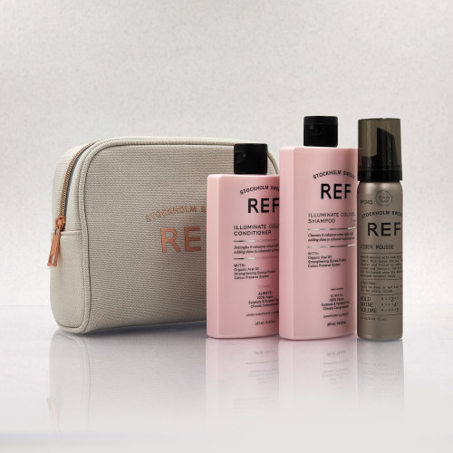 Набір для подорожі "Для фарбованого волосся" REF BEAUTY BAG ILLUMINATE COLOUR