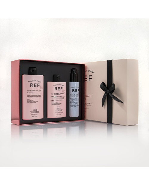 Подарунковий бокс для блиску фарбованого волосся REF HOLIDAY BOX ILLUMINATE COLOUR