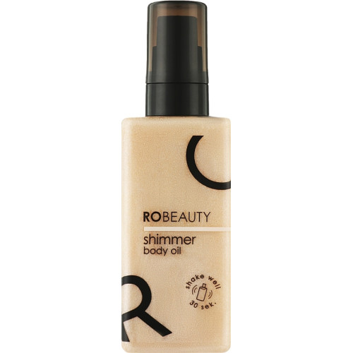Олія-шимер для тіла з ароматом абрикоси й банана Ro Beauty Shimmer Body Oil MaxShine 100 мл.