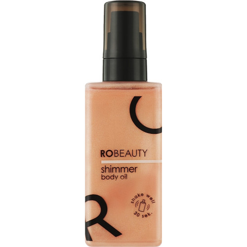 Олія-шимер для тіла з ароматом дині Ro Beauty Shimmer Body Oil Rose 100 мл.