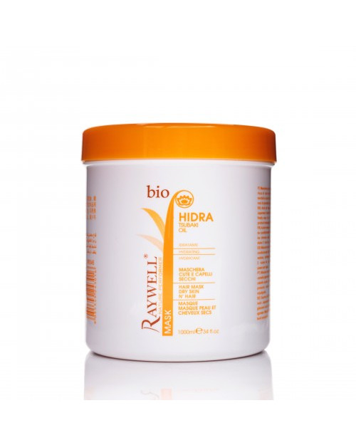 Маска для сухого волосся зволожуюча Raywell bio HIDRA 1000ml
