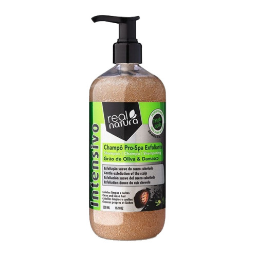 Шампунь-скраб для глибокого очищення Real Natura SEM SAL PRO-SPA EXFOLIANTE 500 мл